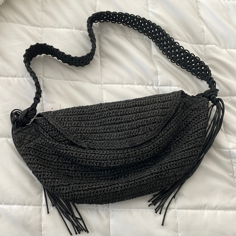 NWT tassel sling bag